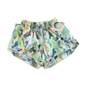Athleta Girl Mosaic Camo Active Shorts Size M 8-10